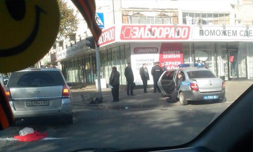 На перекрёстке двух улиц в Смоленске случилось ДТП с участием полицейской машины На перекрёстке двух улиц в Смоленске случилось ДТП с участием полицейской машины