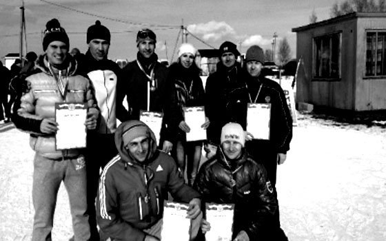 Команда смоленских полицейских победила в соревнованиях по лыжным гонкам