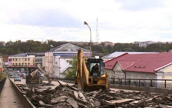 Ремонт Беляевского путепровода в Смоленске завершат в 2018 году