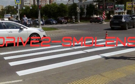 На перекрестке Тенишевой и Кирова в Смоленске образовался затор