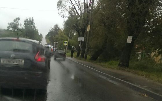 История на Московском шоссе. Пешеход попал под авто