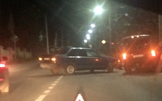 ДТП на улице Генерала Лукина в Смоленске. Столкнулись два авто