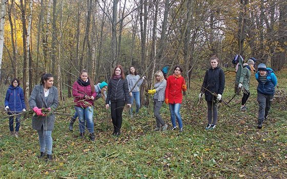Во Фленово прошла экологическая акция по уборке «Теремка»