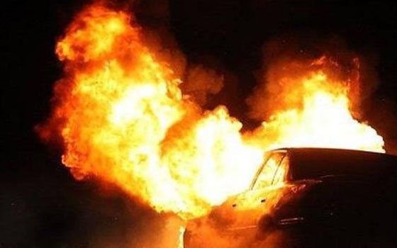 Пожар в гаражном кооперативе «Кловка-2»: огнеборцы тушили «СеАЗ 1116»