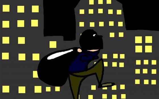 В деревне Новосельцы уголовник решил «запастись» посудой и средствами гигиены