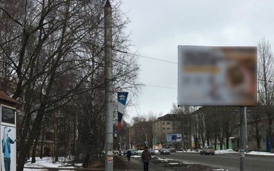 Свыше ста рекламных щитов снесут в центральной части Смоленска