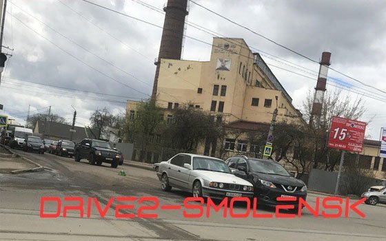 На Попова и Колхозной площади в Смоленске произошли ДТП