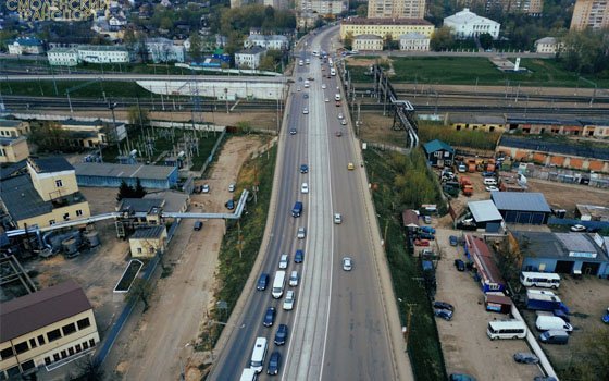 На Пятницком путепроводе появилась полоса для трамваев