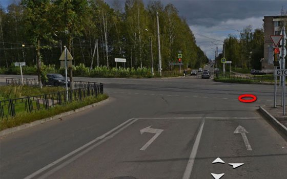 Полуметровый «ловец» автомобилей появился на одном из перекрестков Киселевки