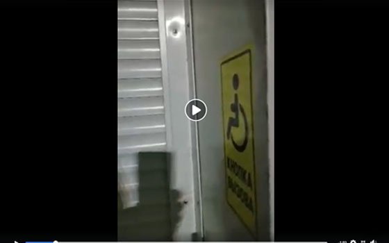 На смоленском вокзале начал работать лифт для людей с ограниченными возможностями