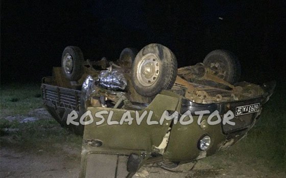 В Шумячском районе случилась серьезная авария с участием авто «УАЗ»