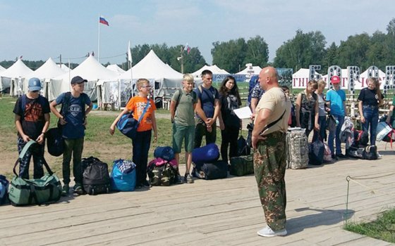 Смоленские школьники прошли военную подготовку