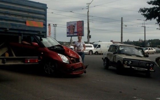Из-за ДТП на Витебском шоссе в Смоленске образовался затор