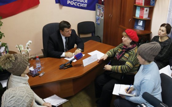 Что волнует ярцевчан? На вопросы местных жителей ответил председатель Смоленской областной думы