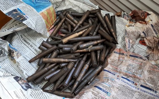 В Смоленской области транспортная полиция изъяла у местного жителя более 100 патронов