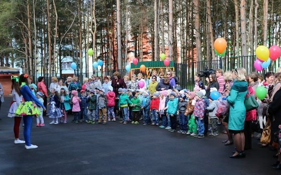 Открытие детского сада веснушка
