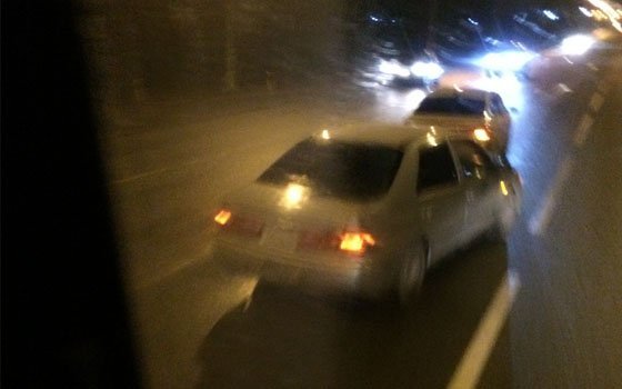 Авария на Рославльском шоссе: столкнулись два авто 