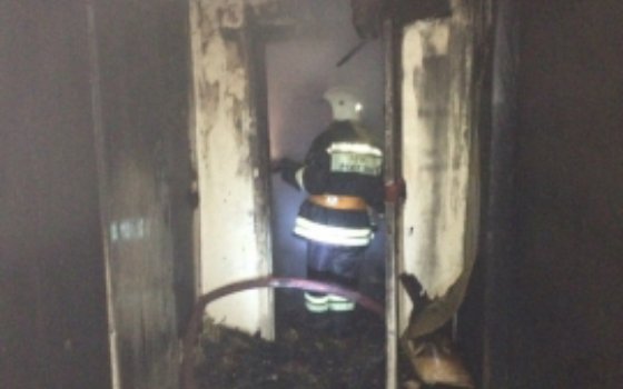 Ночью в Вязьме сгорела квартира на улице Полины Осименко 