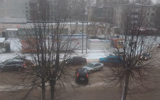 В Смоленске на Багратиона случилась авария 