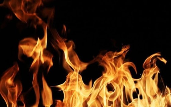 В Починковском районе на пожаре пострадал человек 