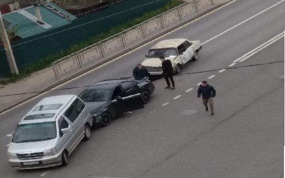На улице Свердлова в Смоленске произошла очередная авария 