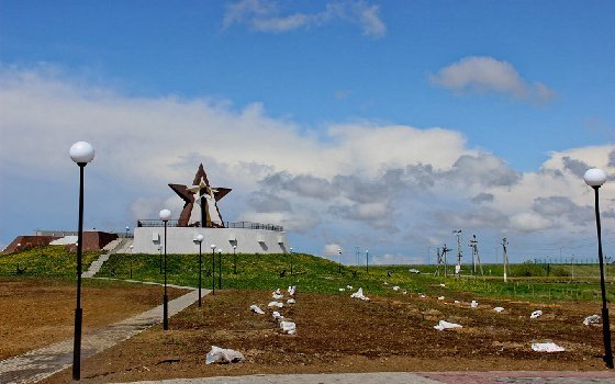 В Десногорске заложили «Парк Победы» 