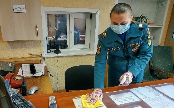 МЧС Смоленской области ежедневно проводят профилактические мероприятия 