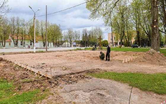 Новая детская площадка появится на улице Героя Соколова в Холм-Жирковском районе 