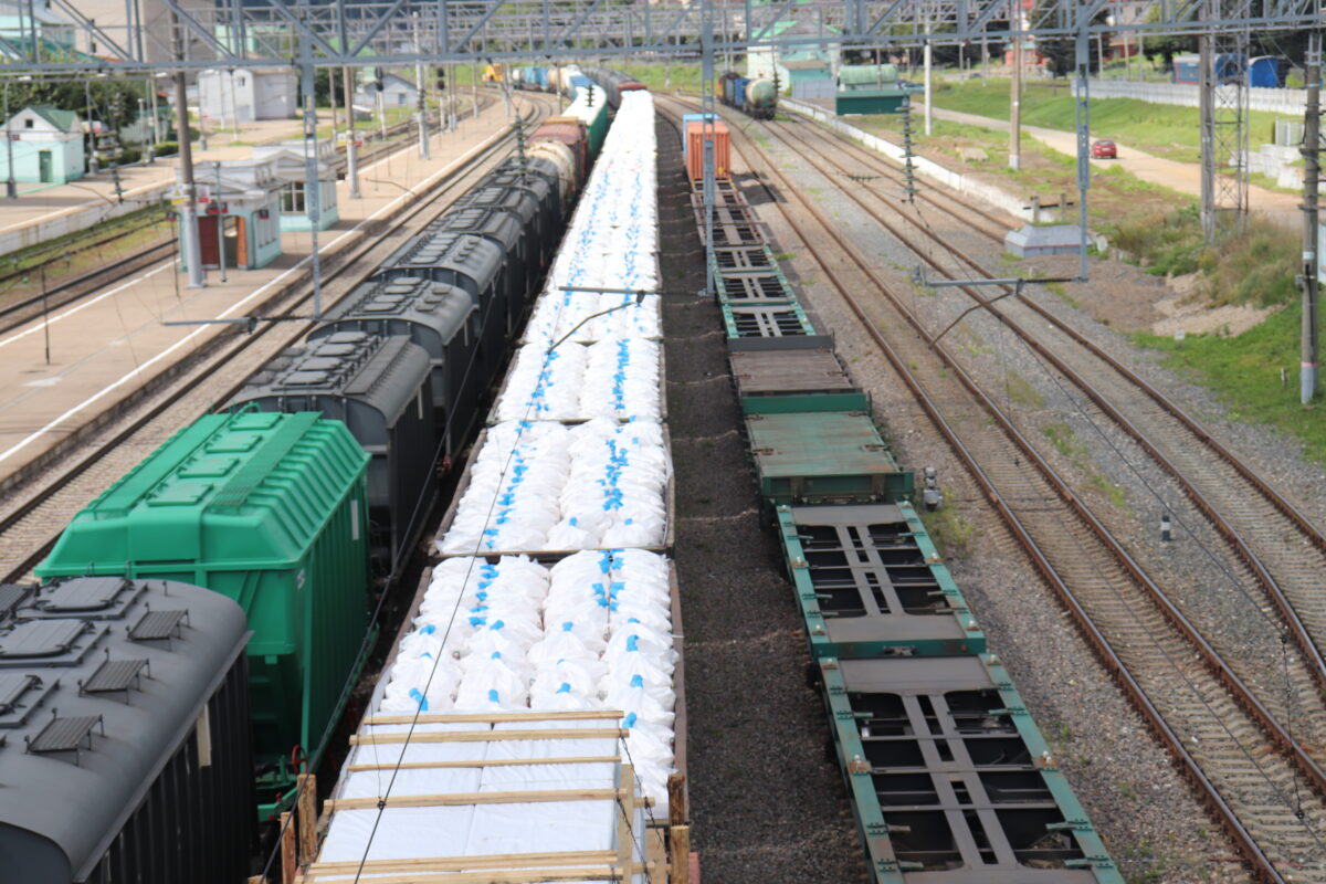 Погрузка на железной дороге в Смоленской области увеличилась в 1,6 раза в июне 