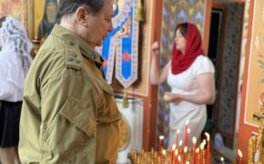 «Небесный батальон» на общей плите 