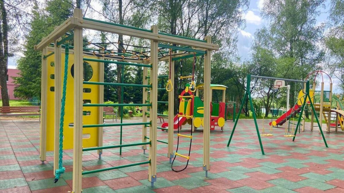 В родном селе 
