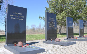 Под Вязьмой подняли останки 64 советских воинов